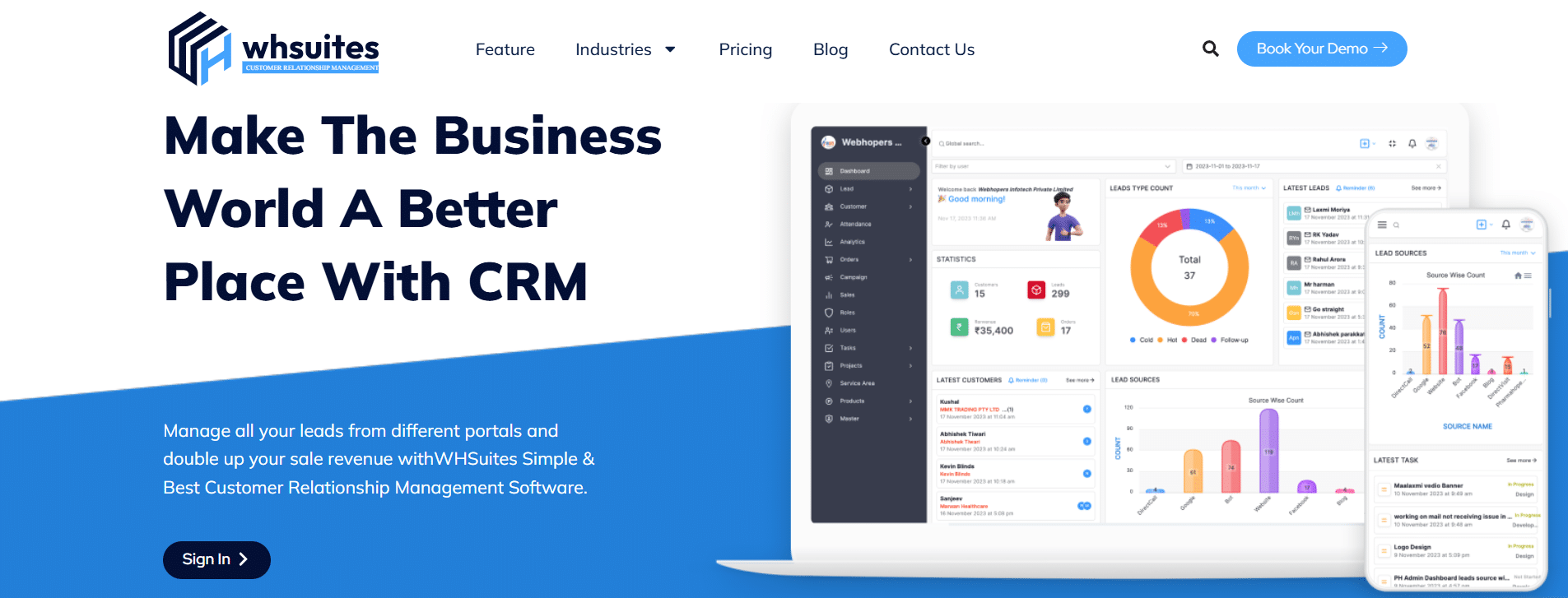 Top 10 CRM Software in India