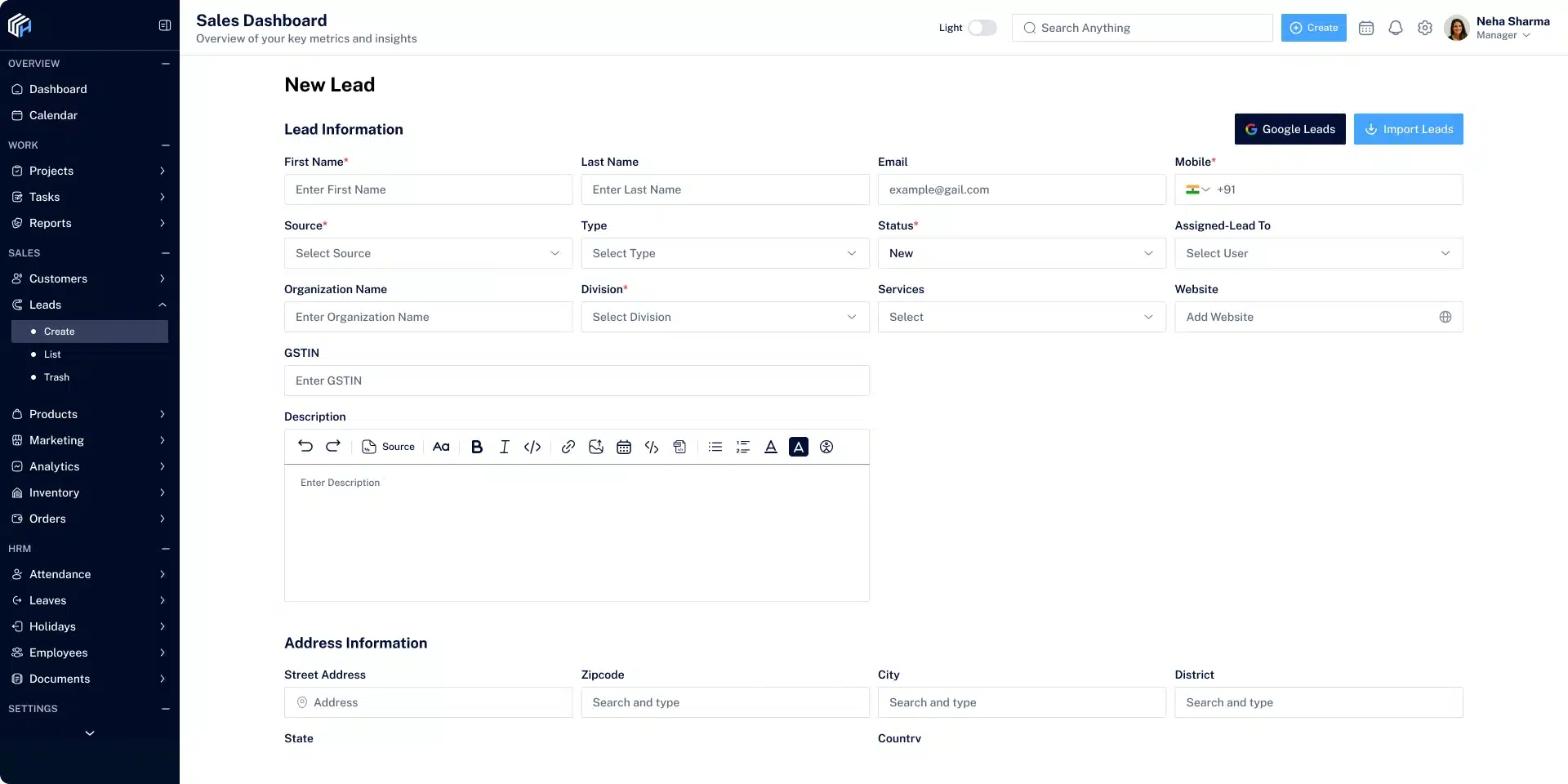 Pharma CRM
