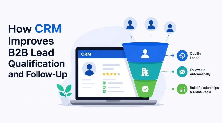How CRM Improves B2B Lead Qualification & Follow-Up