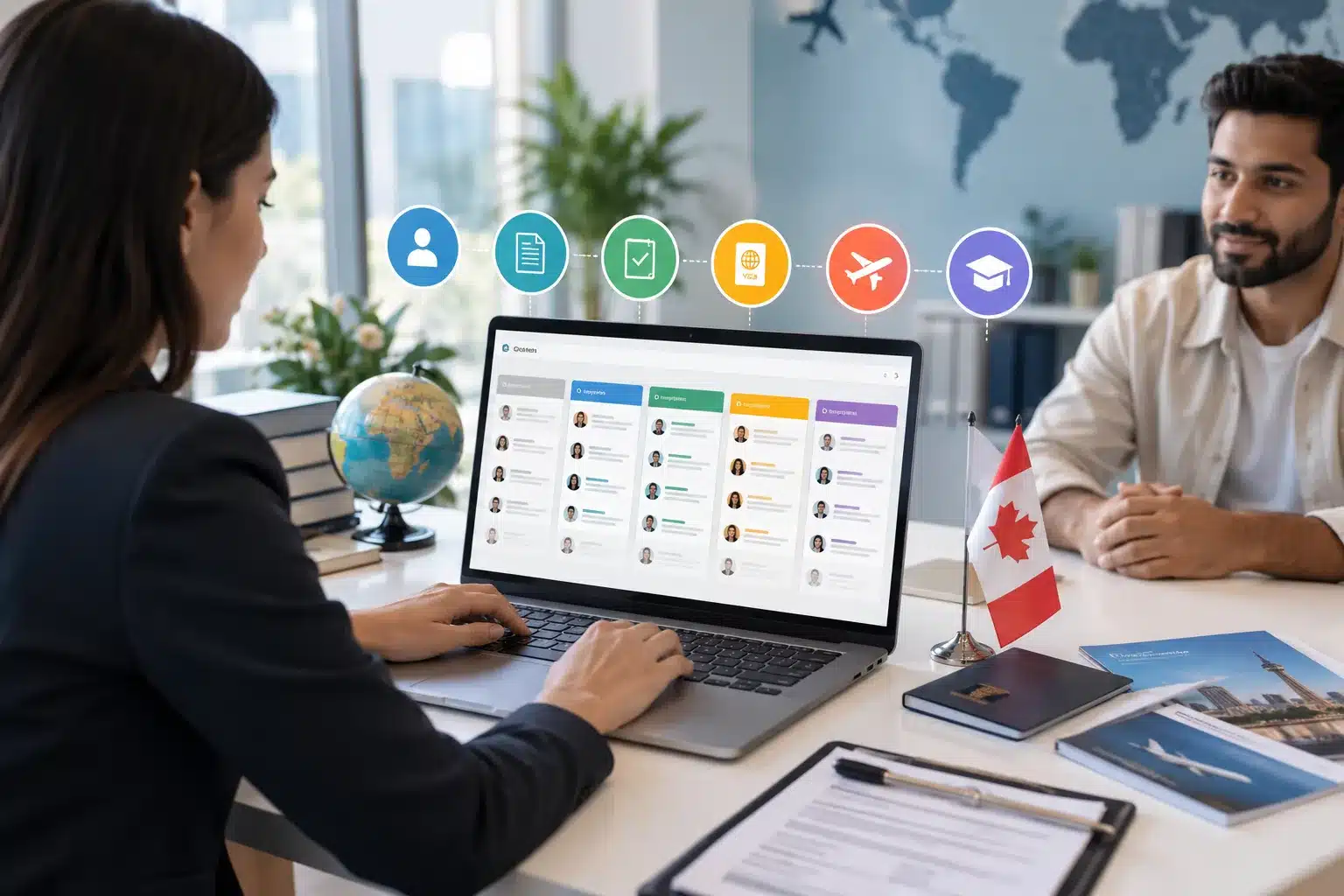 How CRM Helps Immigration Consultants Manage Client Case Stages How CRM Helps Immigration Consultants Manage Client Case