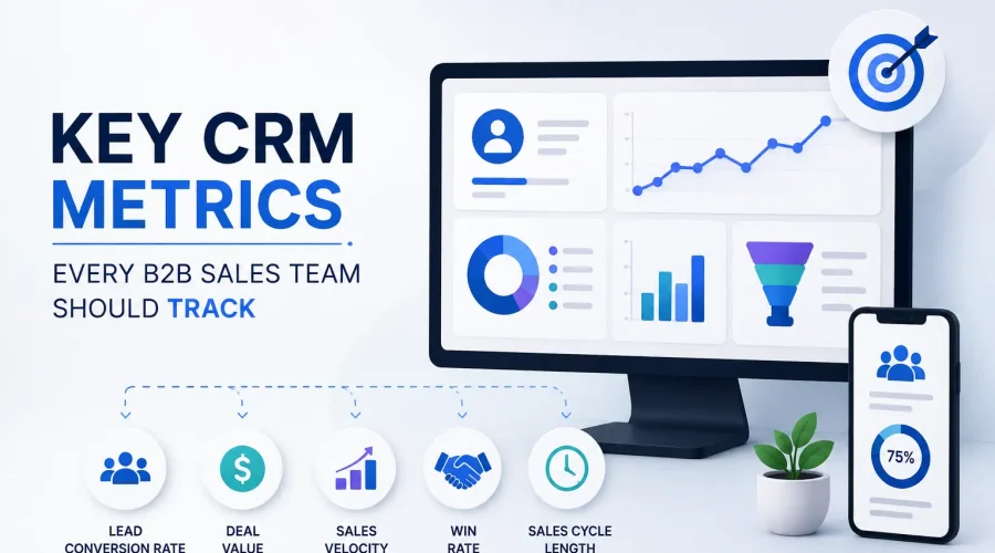 Key CRM Metrics Every B2B Sales Team Should Track