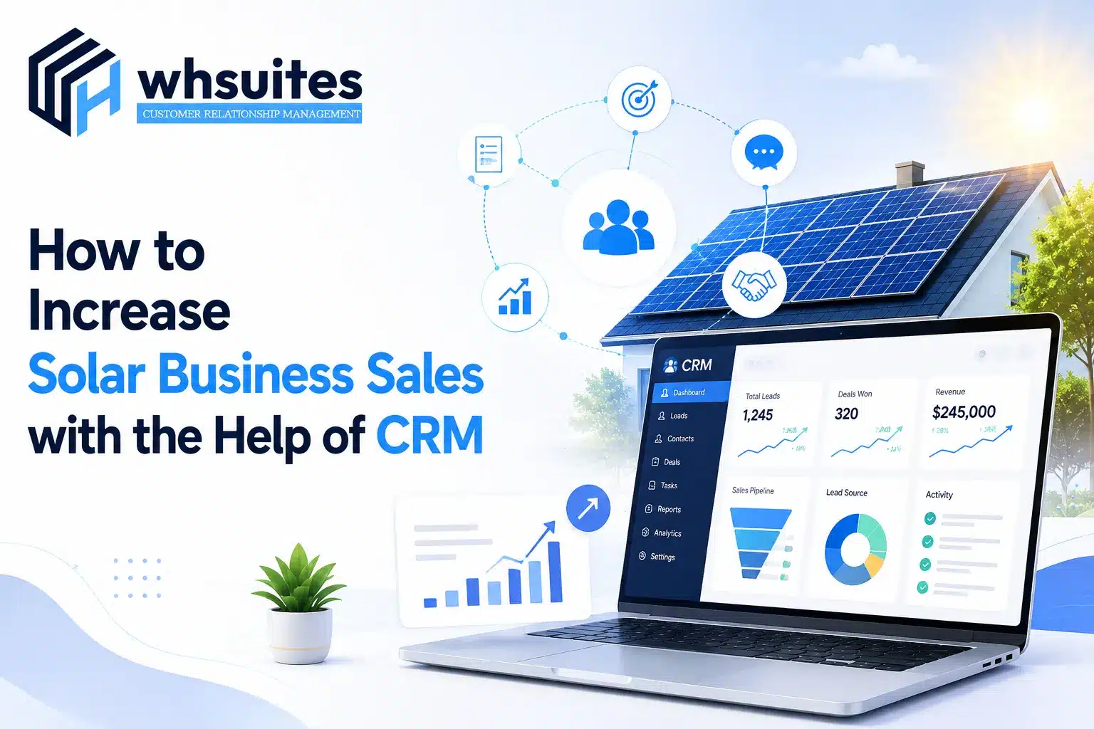 How to Increase Solar Business Sales with the Help of CRM