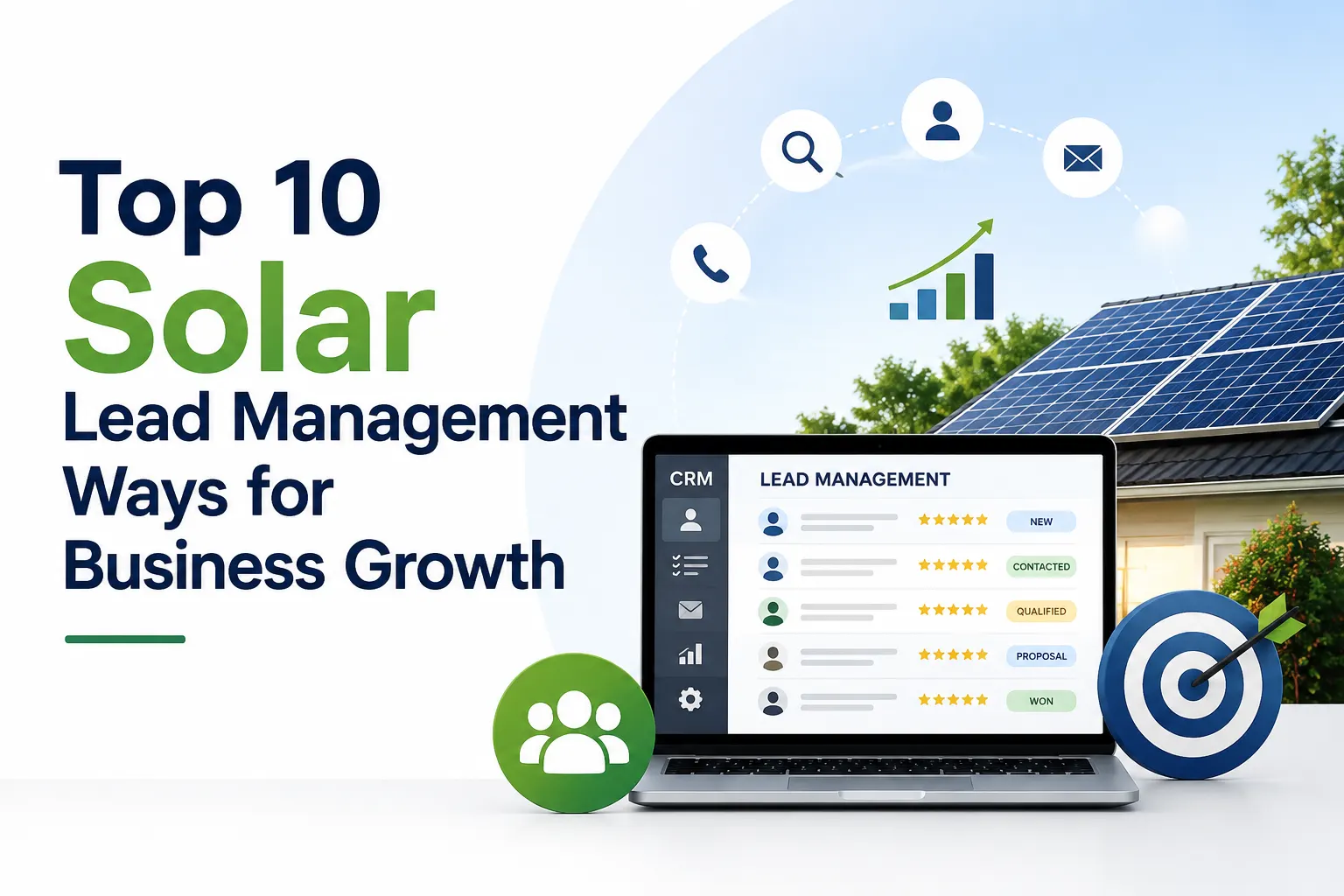 Top 10 Solar Lead Management Ways for Business Growth