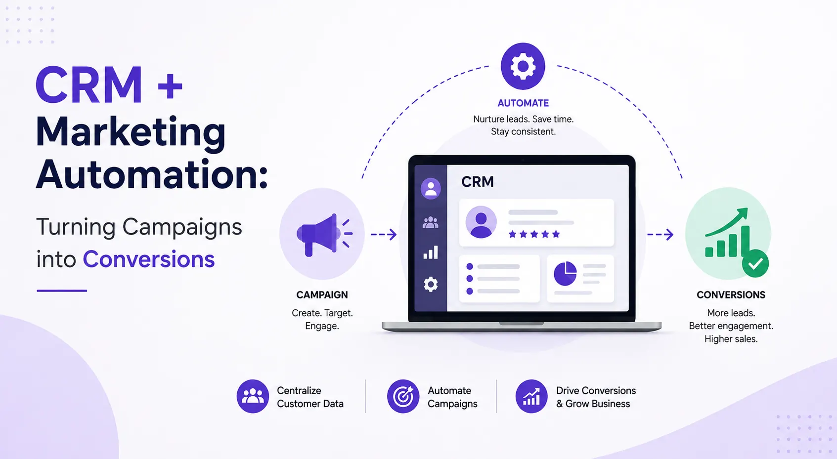 CRM + Marketing Automation: Turning Campaigns into Conversions